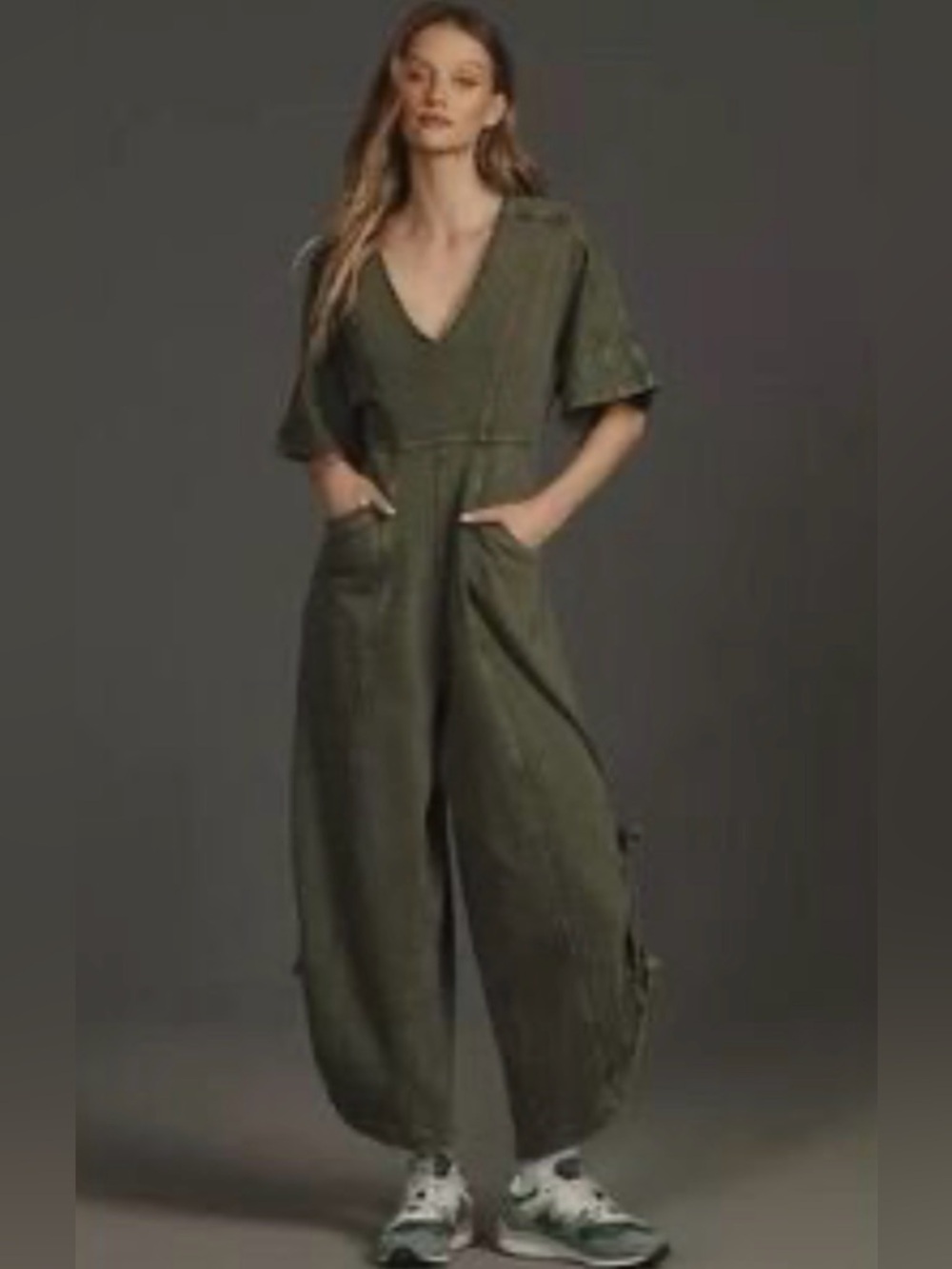 Daily Practice By Anthropologie Horizon Wide Leg Jumpsuit 🔥 Read description